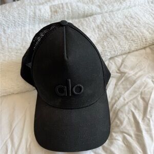 Black Alo SnapBack Hat